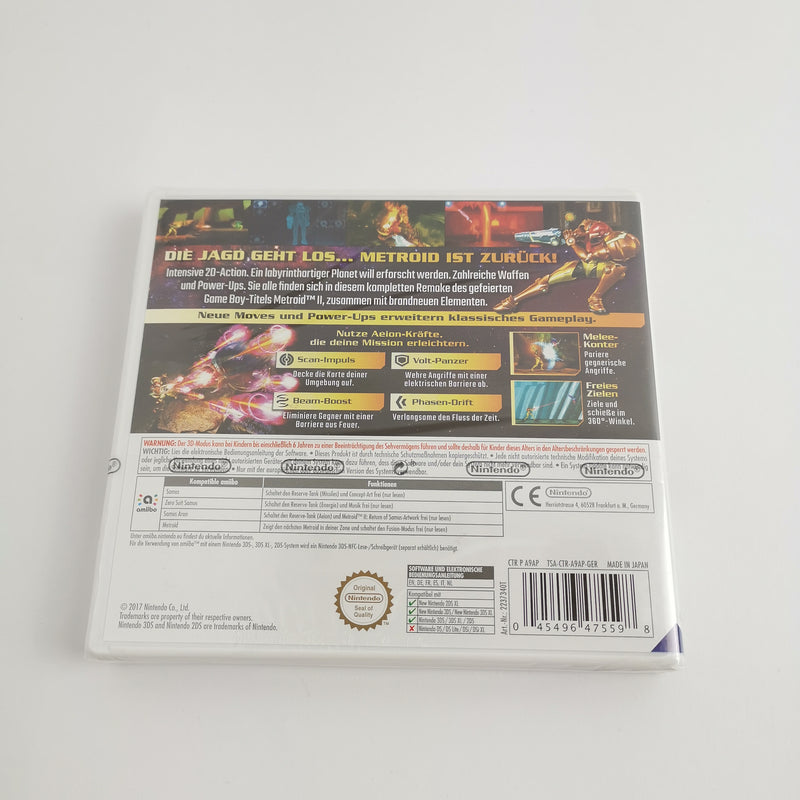 Nintendo 3DS Game: Metroid Samus Returns | DS handheld - original packaging PAL version