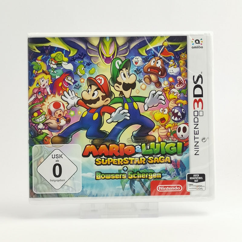 Nintendo 3DS Game: Mario &amp; Luigi Superstar Saga + Bowser's Minions - NEW SEALED