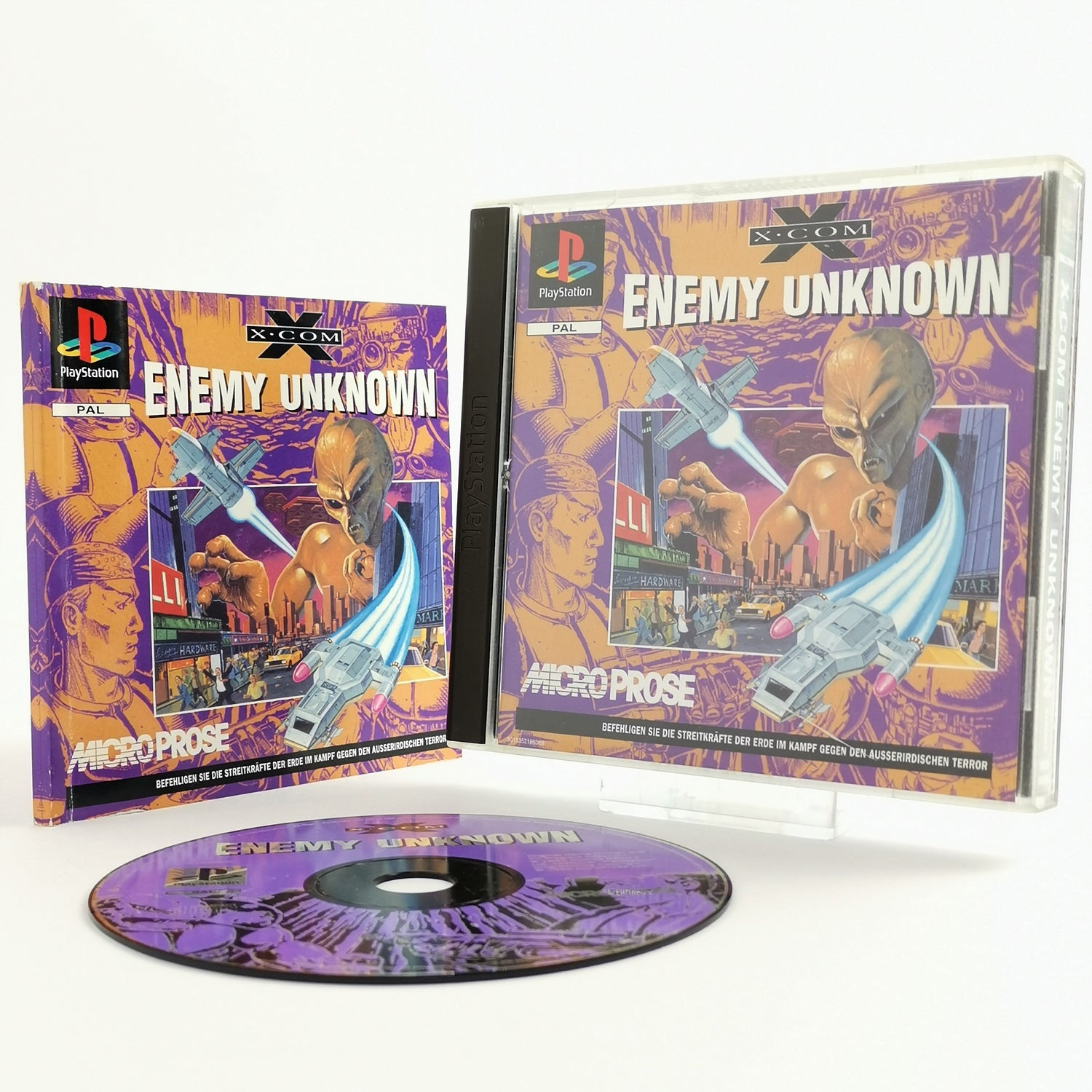 Sony Playstation 1 Spiel : X-Com Enemy Unknown | PS1 OVP - PAL Version