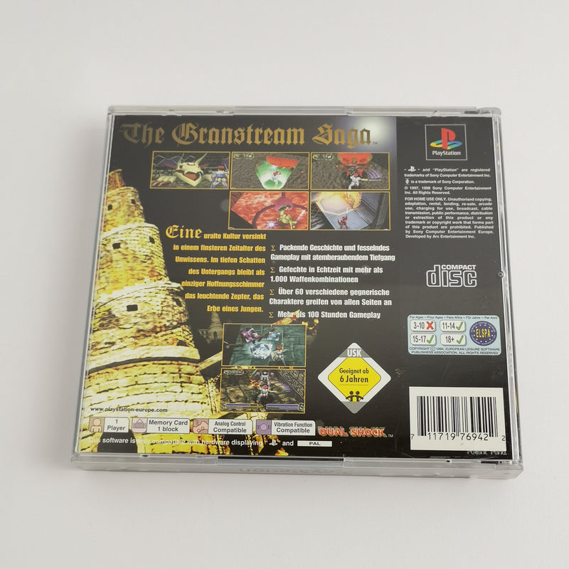 Sony Playstation 1 Game: The Granstream Saga | PS1 PSX OVP - PAL version