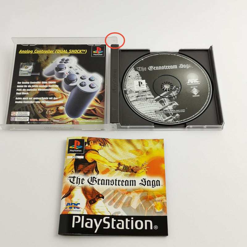 Sony Playstation 1 Spiel : The Granstream Saga | PS1 PSX OVP - PAL Version