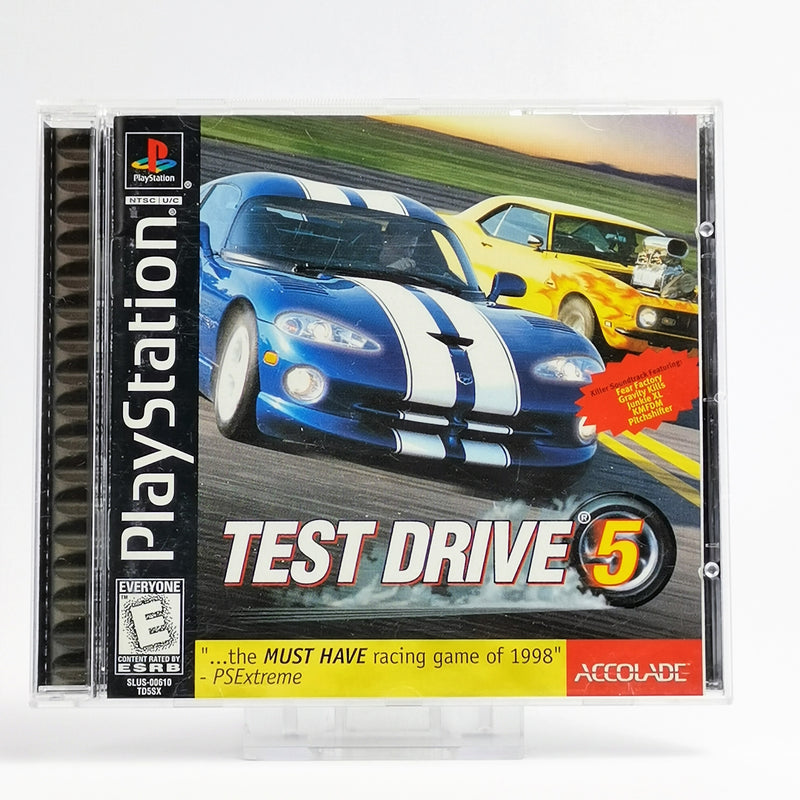 Sony Playstation 1 Game: Test Drive 5 | PS1 PSX OVP - NTSC-U/C USA Version