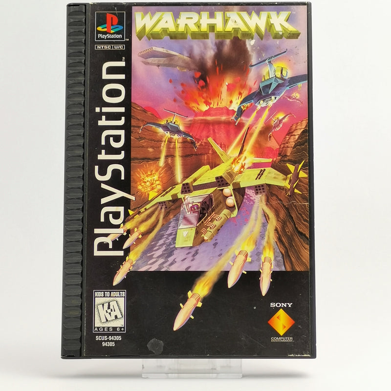 Sony Playstation 1 Spiel : Warhawk ohne Anleitung | PS1 OVP - LONGBOX NTSC USA