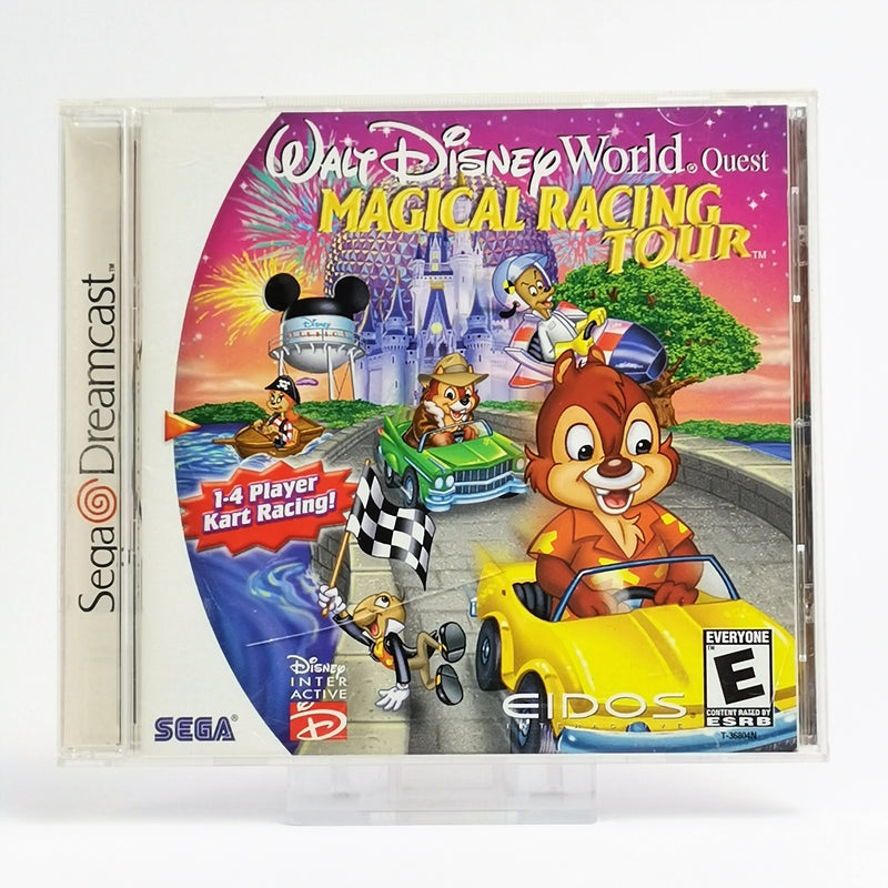 Sega Dreamcast Spiel : Walt Disney World Magical Racing | DC OVP - NTSC-U/C USA