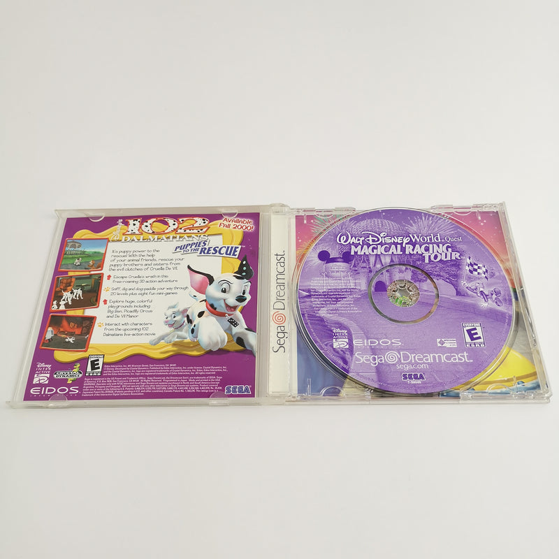 Sega Dreamcast Spiel : Walt Disney World Magical Racing | DC OVP - NTSC-U/C USA