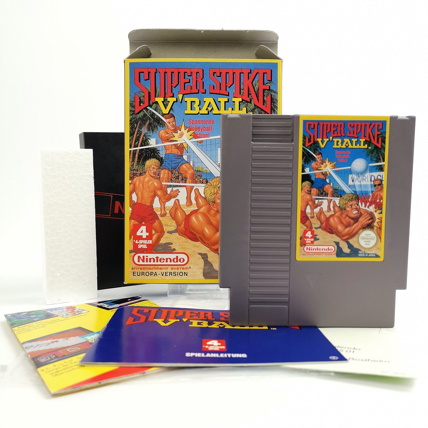 Nintendo Entertainment System Spiel : Super Spike V´Ball - OVP | NES Volleyball