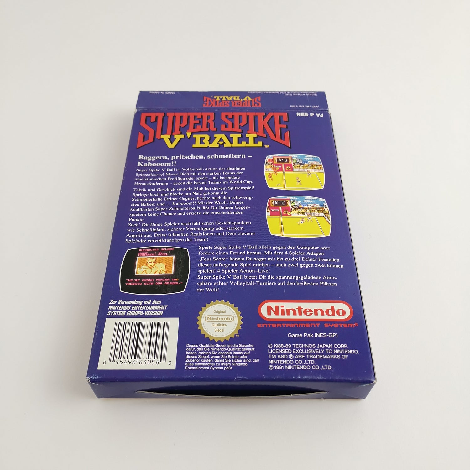 Nintendo Entertainment System Game: Super Spike V'Ball - OVP | NES volleyball