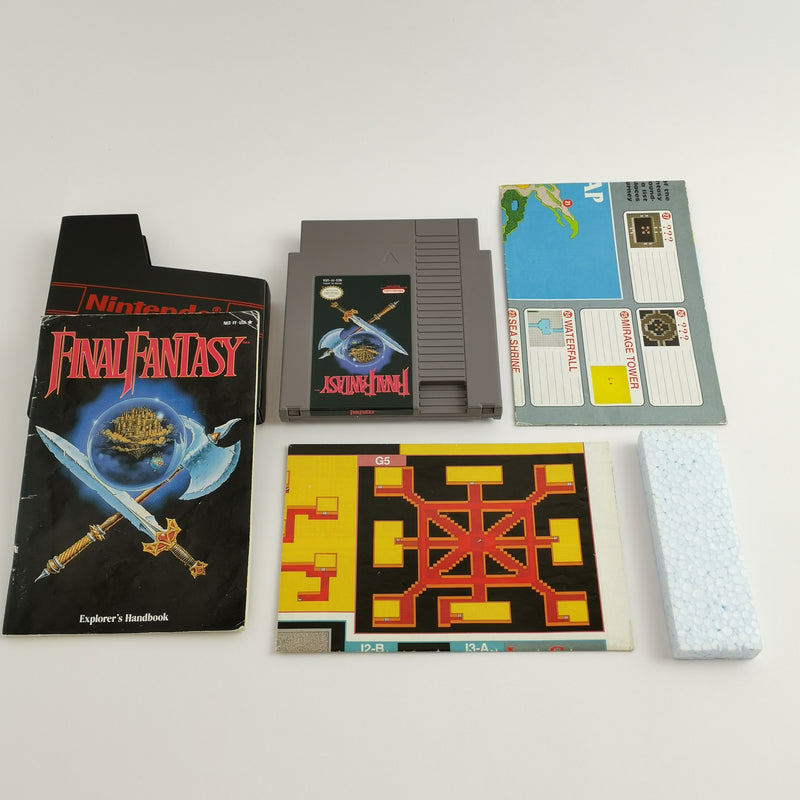 Nintendo Entertainment System Spiel : Final Fantasy + Karte | NES OVP NTSC USA