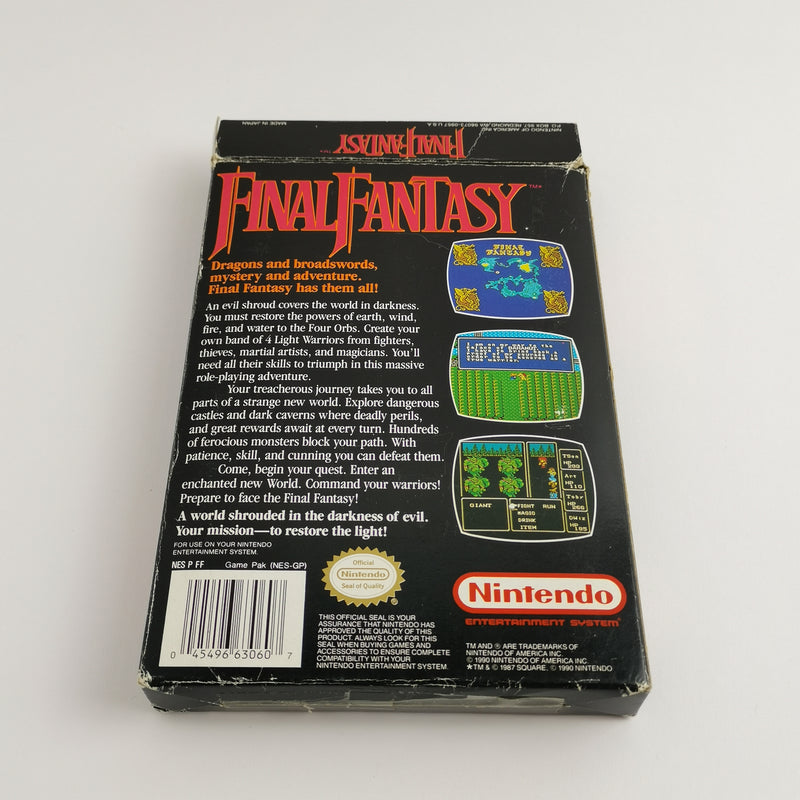 Nintendo Entertainment System Spiel : Final Fantasy + Karte | NES OVP NTSC USA
