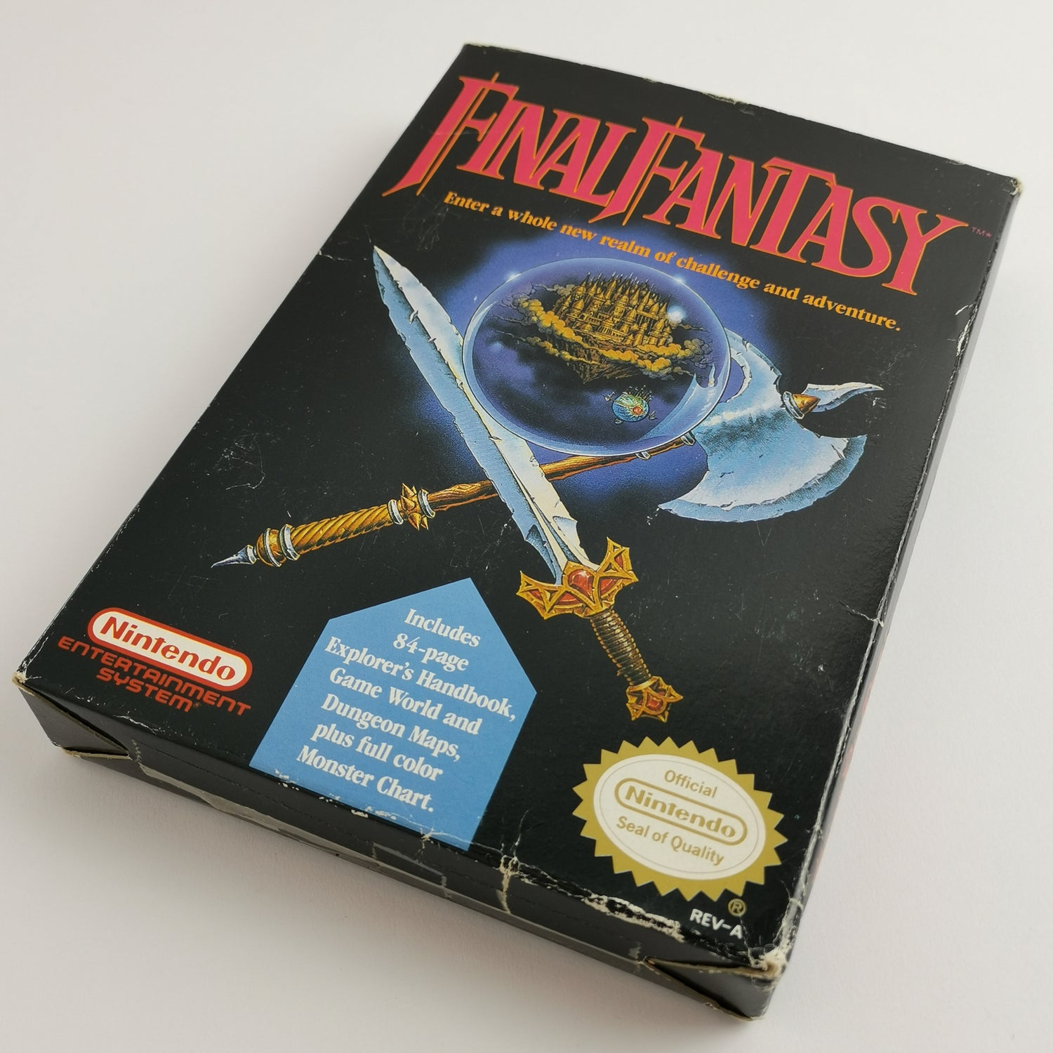 Nintendo Entertainment System Spiel : Final Fantasy + Karte | NES OVP NTSC USA