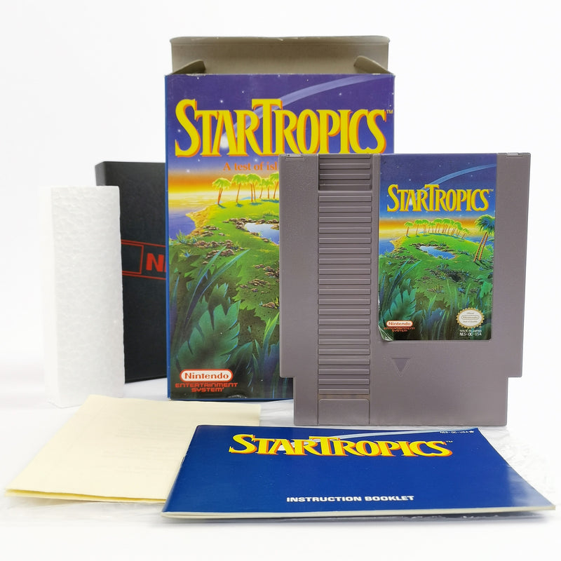 Nintendo Entertainment System Game: Star Tropics with Letter | NES original packaging NTSC USA