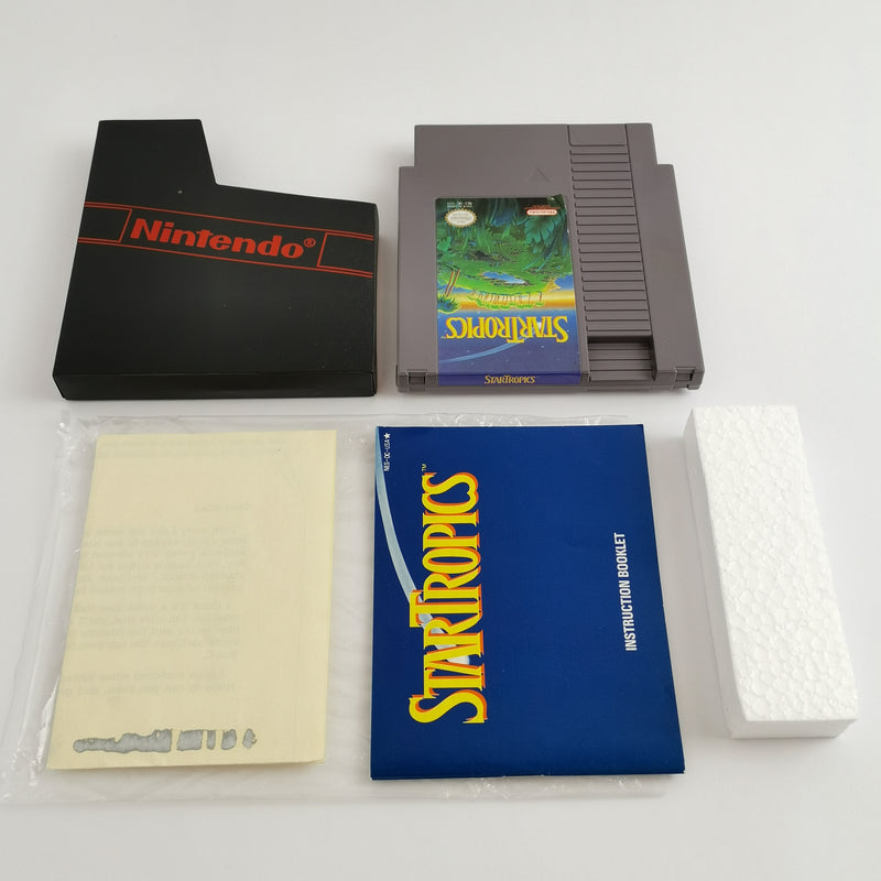 Nintendo Entertainment System Spiel : Star Tropics mit Brief | NES OVP NTSC USA