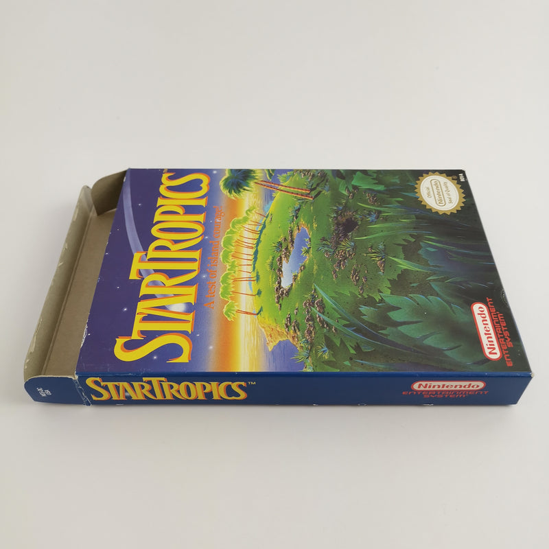 Nintendo Entertainment System Spiel : Star Tropics mit Brief | NES OVP NTSC USA