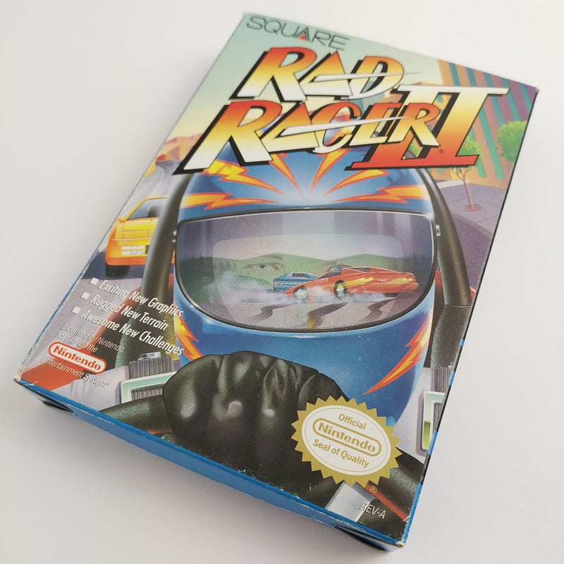 Nintendo Entertainment System Game: Rad Racer II 2 | NES OVP - NTSC-U/C USA