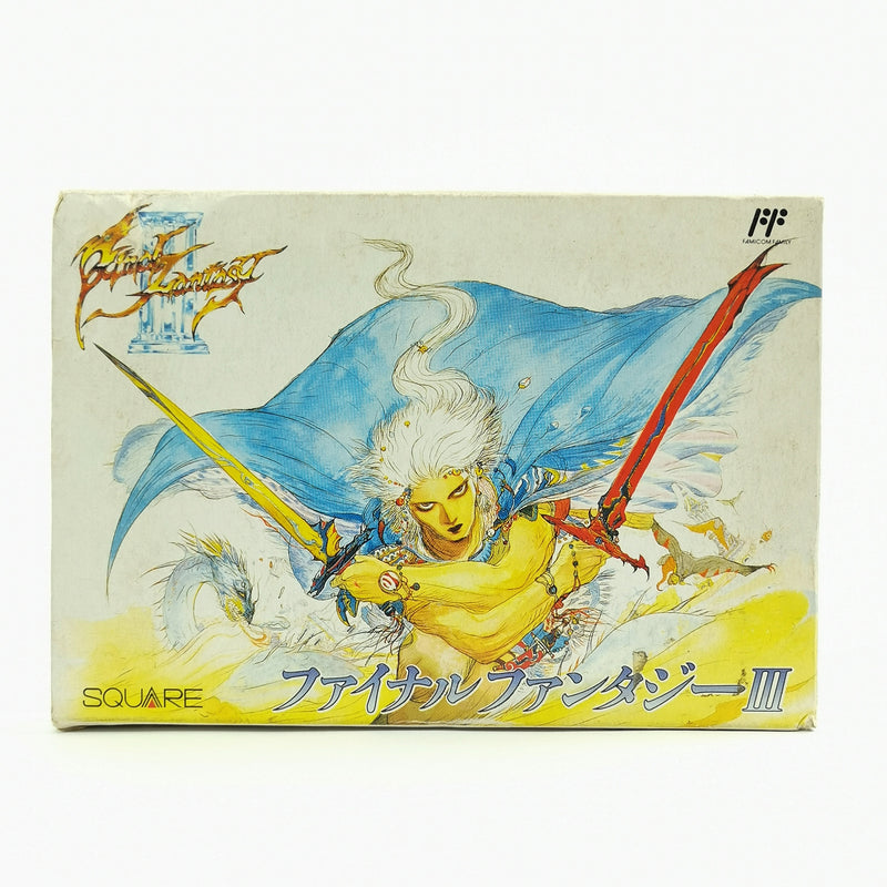 Nintendo Famicom game: Final Fantasy III 3 in original packaging | NTSC-J JAPAN Version NES