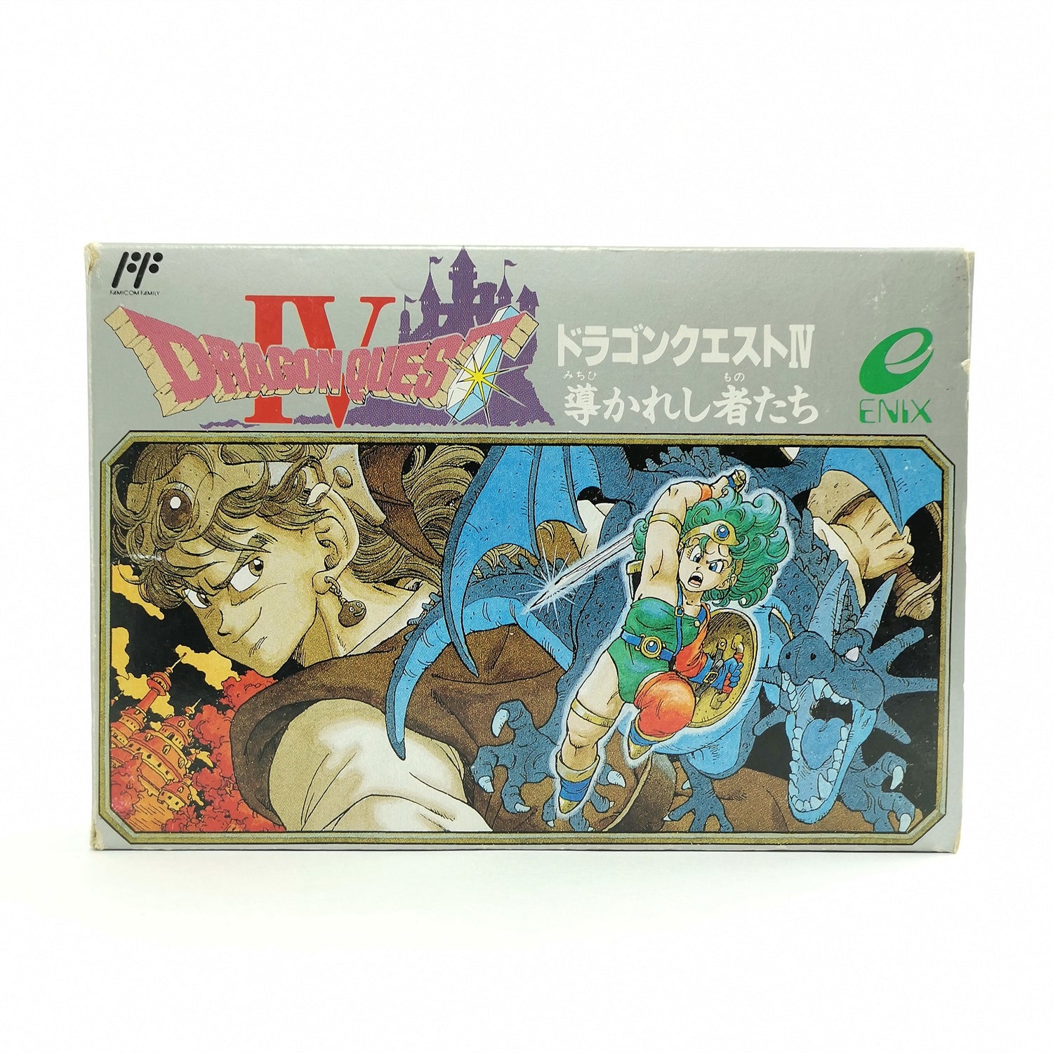 Nintendo Famicom Spiel : Dragon Quest IV 4 in OVP | NTSC-J JAPAN Version NES