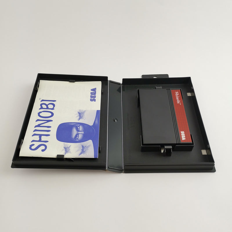 Sega Master System game: Shinobi - in original packaging | Sega Arcade - PAL MS