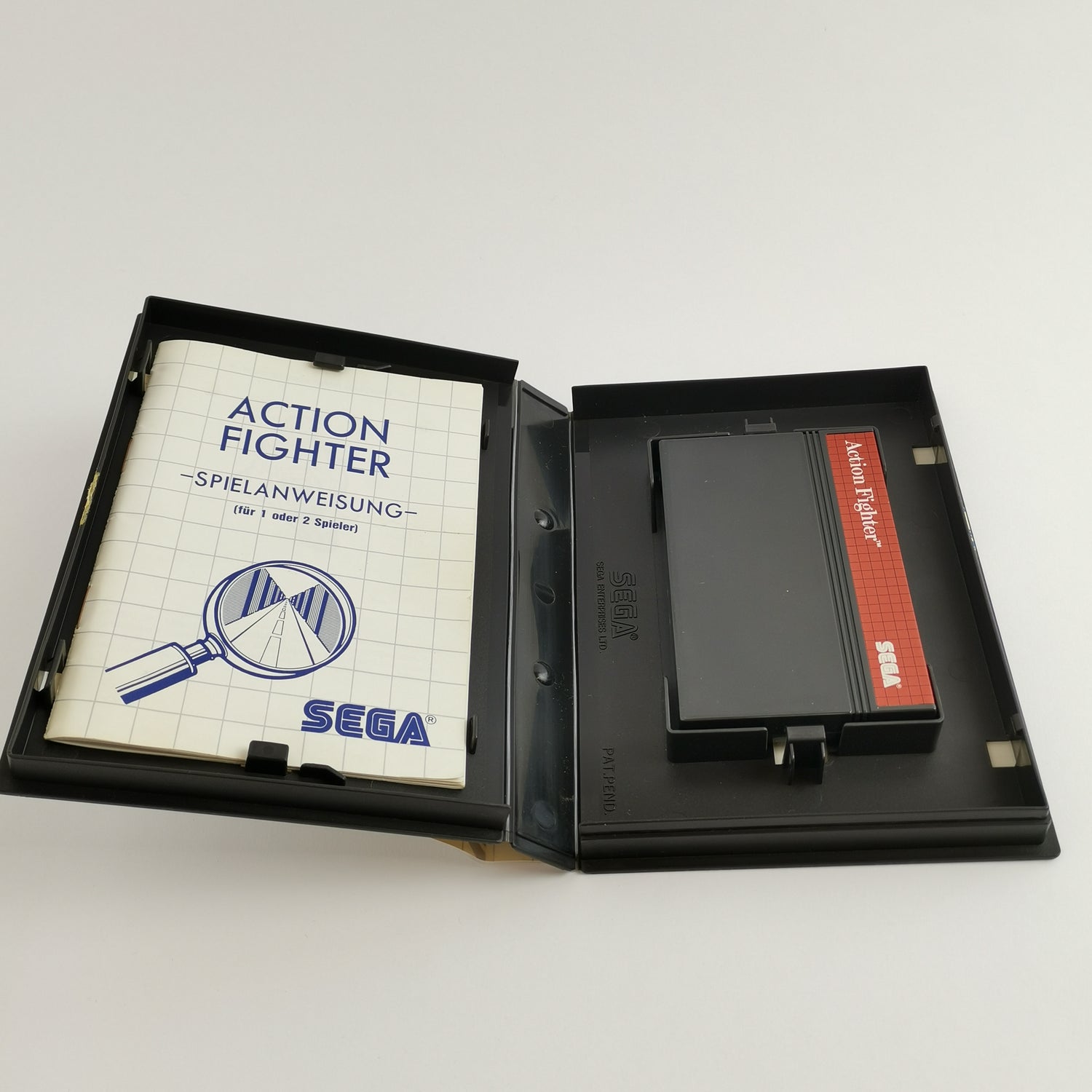 Sega Master System Game: Action Fighter - German PAL Version | MS original packaging