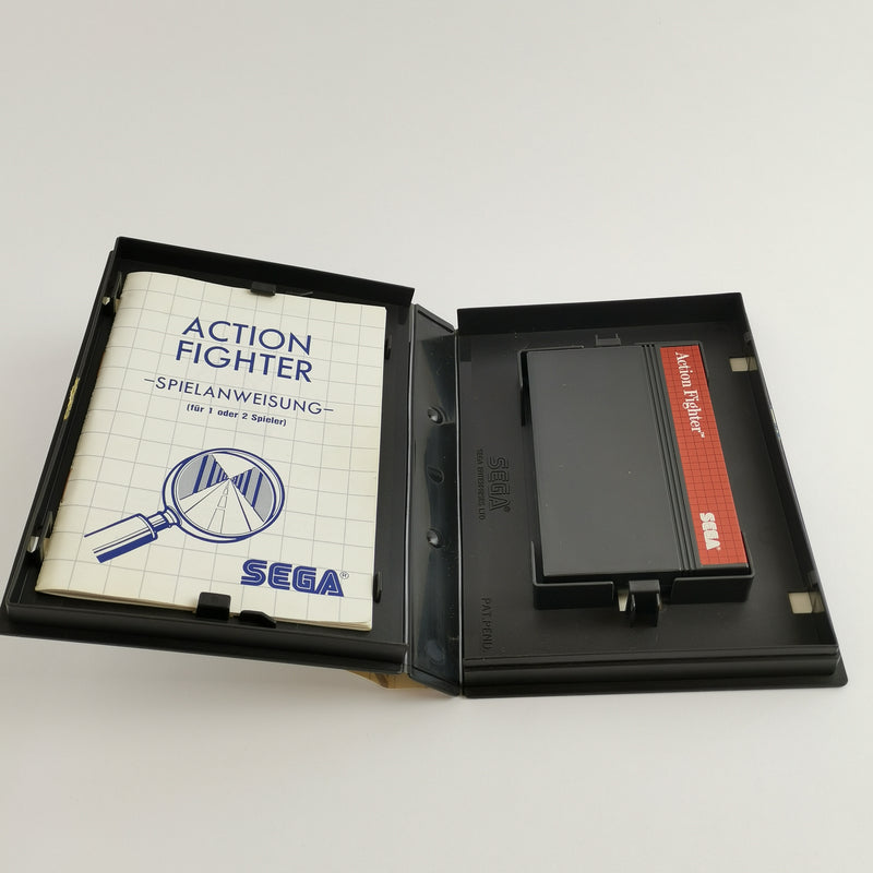 Sega Master System Game: Action Fighter - German PAL Version | MS original packaging