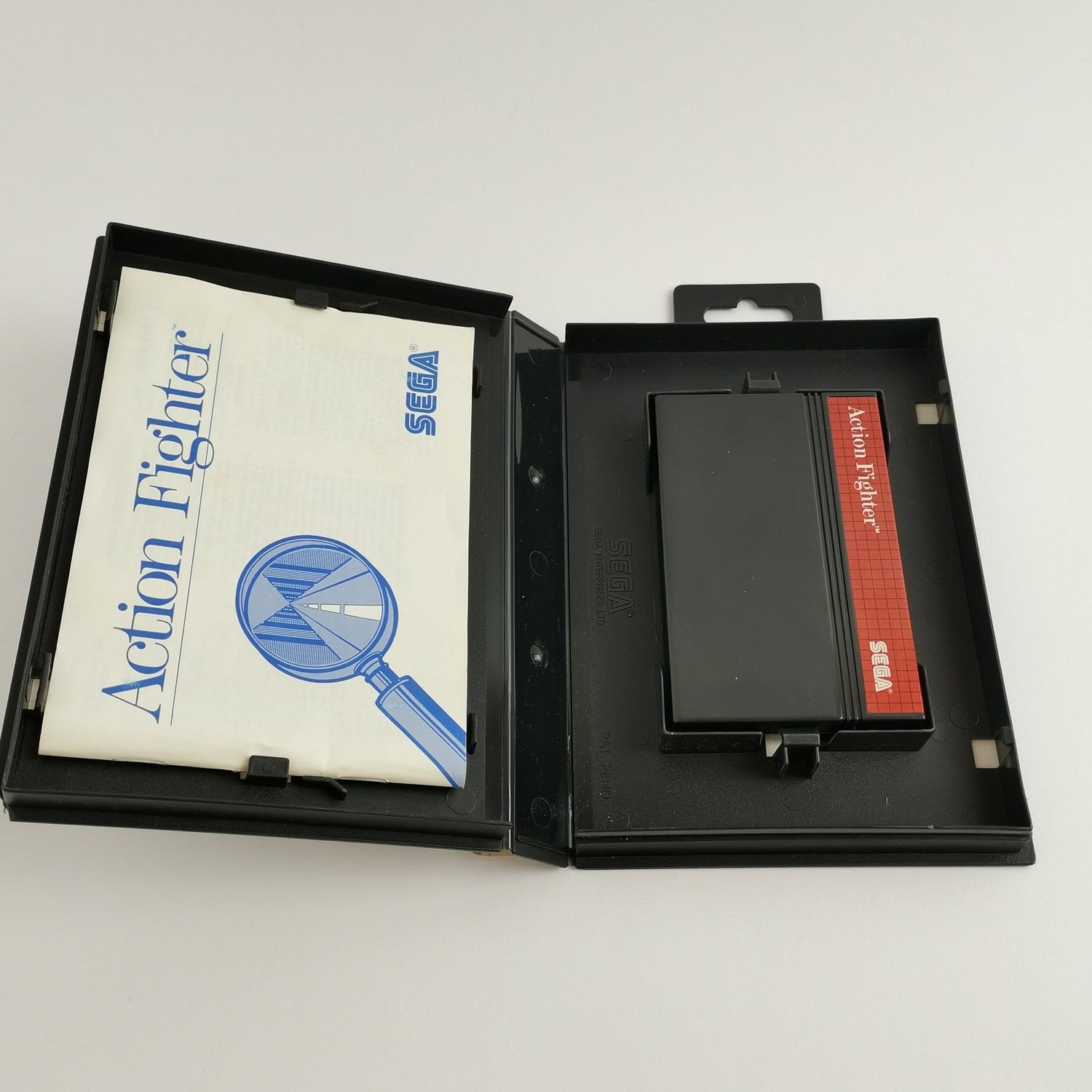 Sega Master System Game: Action Fighter - European PAL version | MS original packaging