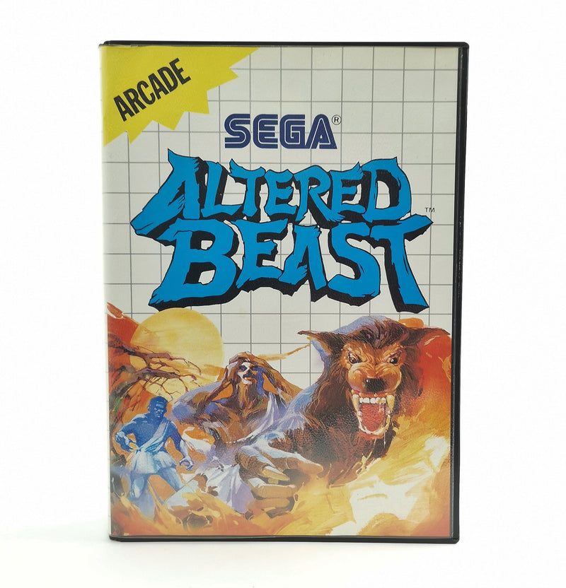Sega Master System game: Altered Beast in original box | MS Sega Arcade - EUR PAL Vers.