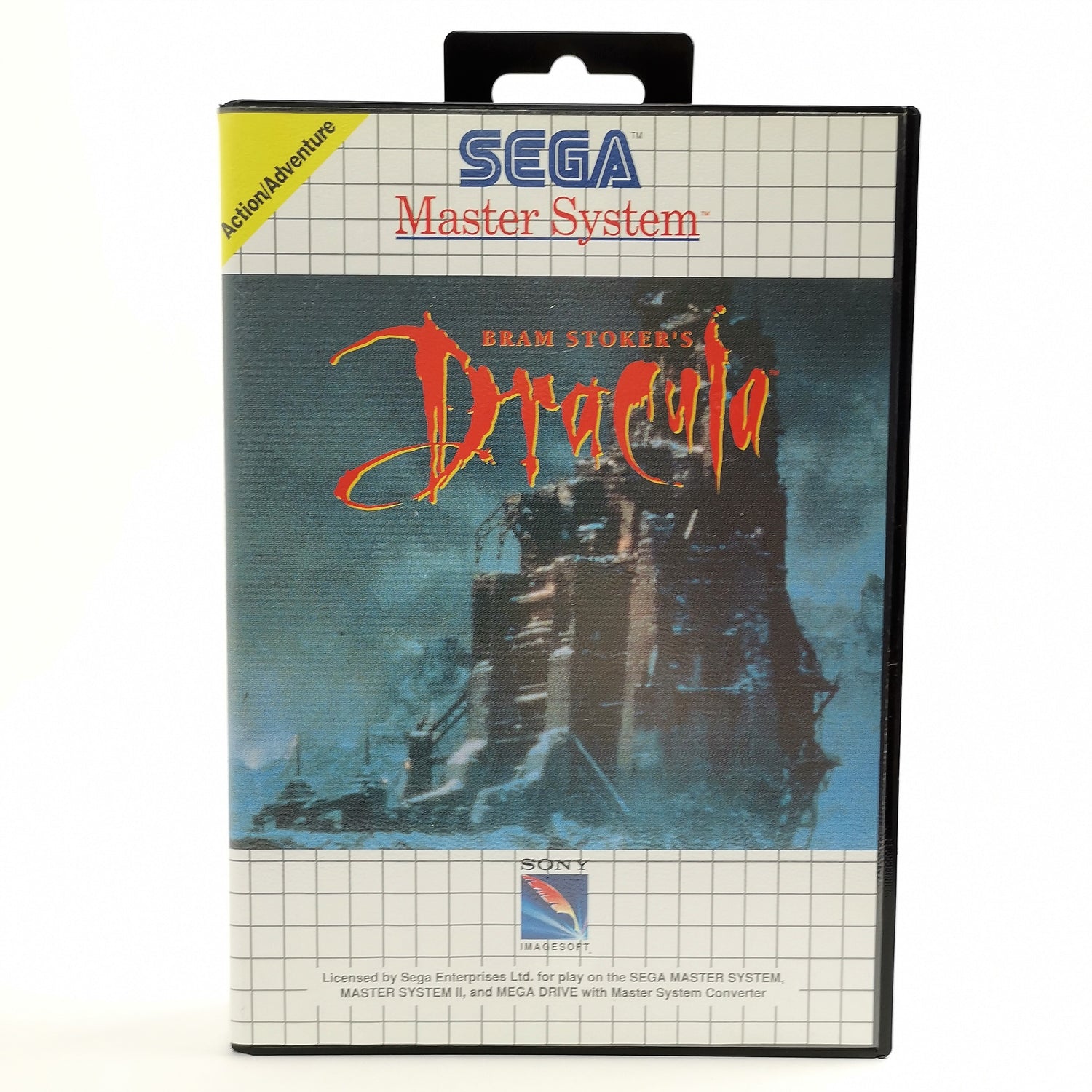 Sega Master System Spiel : Bram Stoker´s Dracula in OVP | MS PAL Version