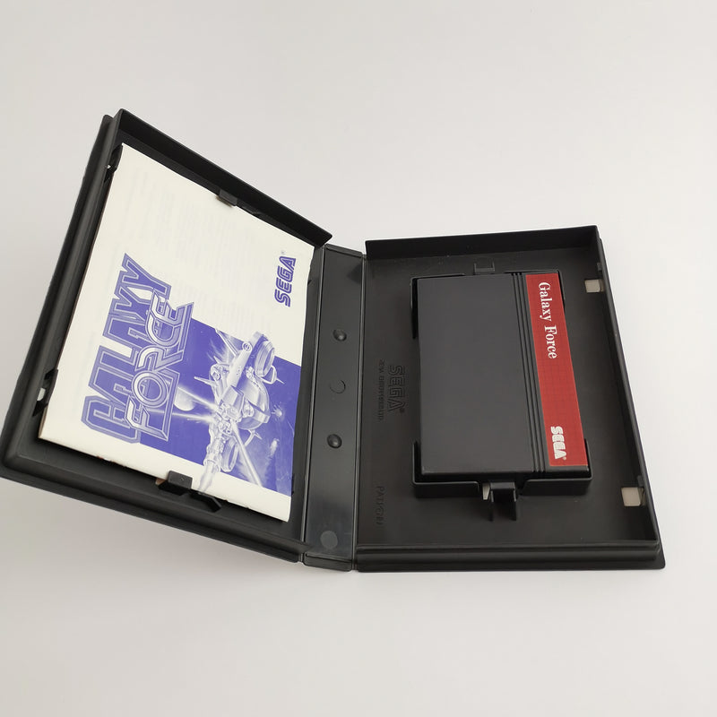 Sega Master System game: Galaxy Force in original packaging | Sega Arcade - MS PAL version