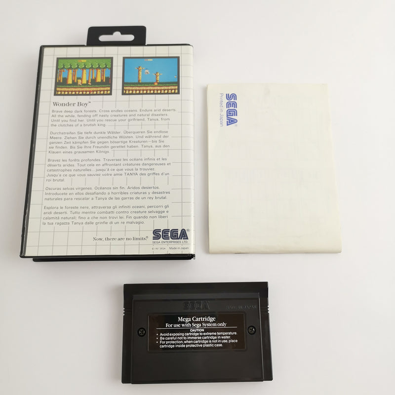 Sega Master System Spiel : Wonder Boy The Mega Cartridge | EUR PAL OVP