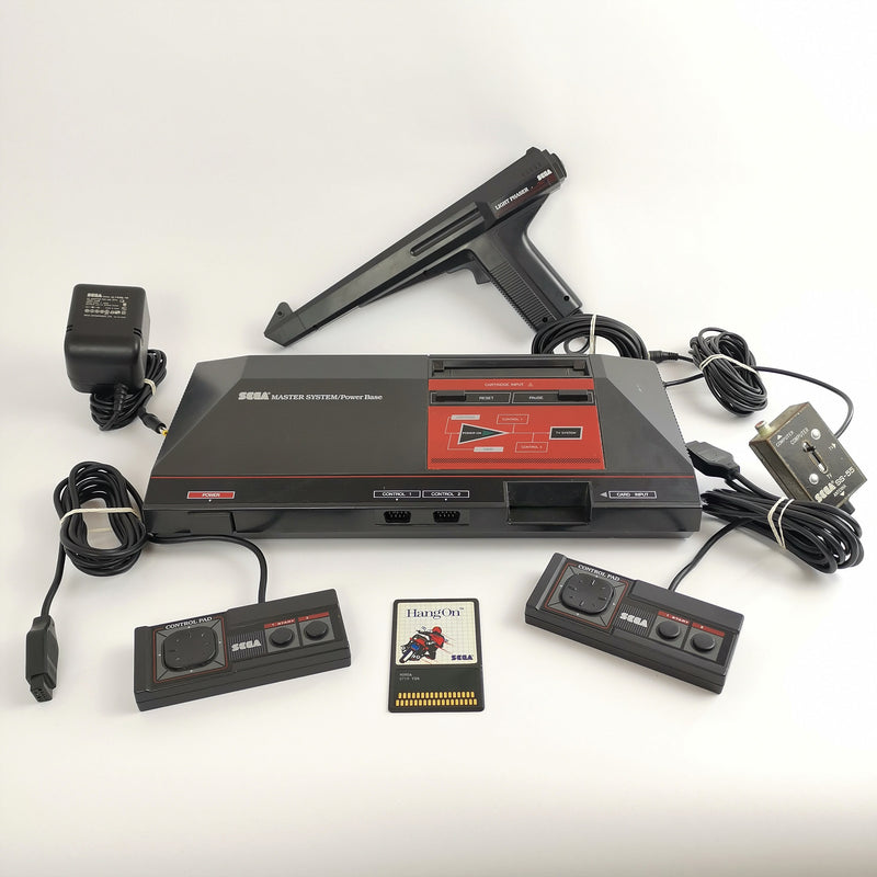 Sega Master System Console 1: Power Base with Zappper Gun and Accessories | PAL
