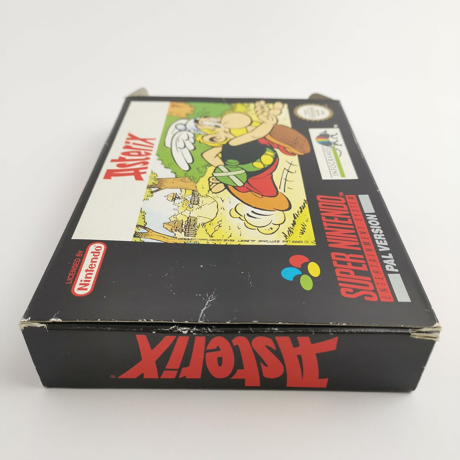 Super Nintendo Spiel : Asterix in OVP - Infogrames | SNES OVP - dt. PAL NOE-2