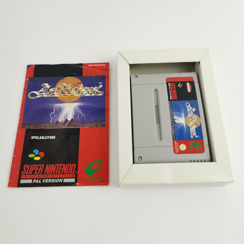 Super Nintendo game: Actraiser in original packaging - Enix | SNES OVP - PAL NOE/SFRG