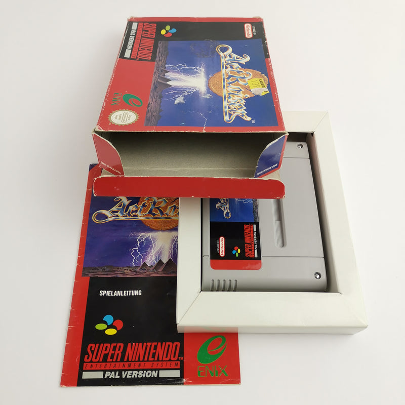 Super Nintendo game: Actraiser in original packaging - Enix | SNES OVP - PAL NOE/SFRG