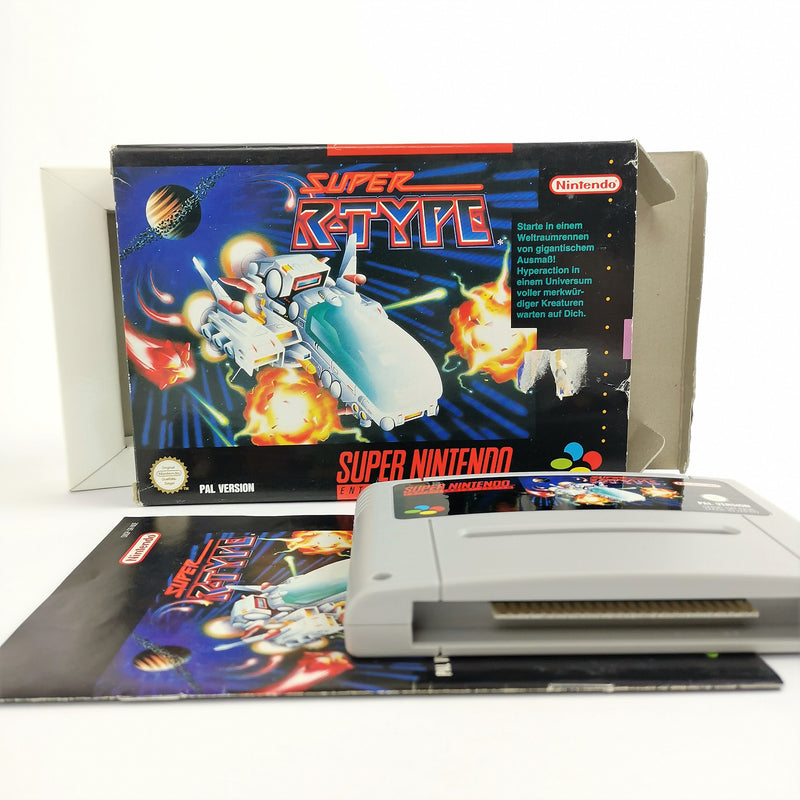 Super Nintendo Spiel : Super R-Type in OVP | SNES OVP CIB - PAL NOE-1
