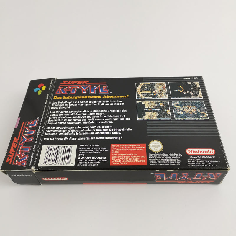 Super Nintendo Spiel : Super R-Type in OVP | SNES OVP CIB - PAL NOE-1