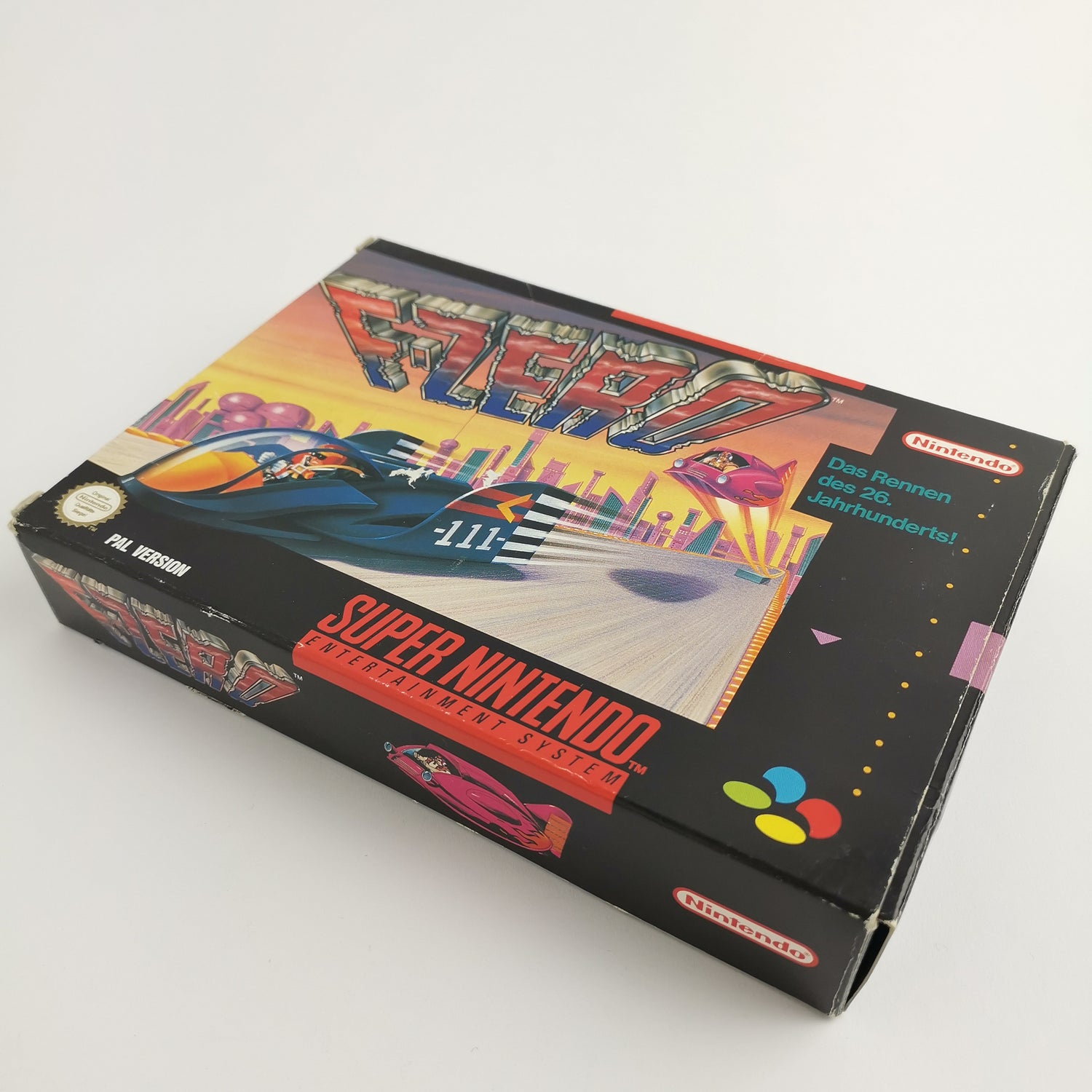 Super Nintendo Spiel : F-Zero in OVP + Anleitung | SNES OVP CIB - PAL NOE-1