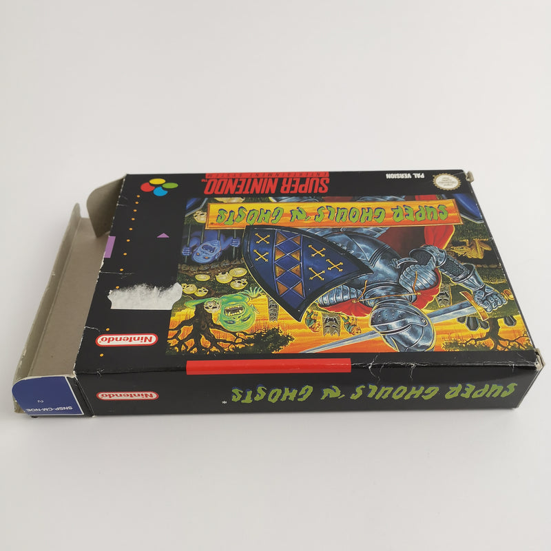 Super Nintendo Spiel : Super Ghouls N Ghosts in OVP | SNES OVP CIB - PAL NOE