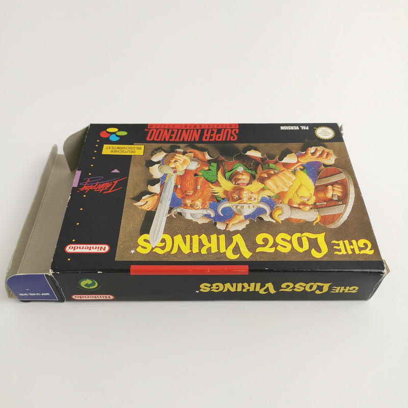 Super Nintendo Spiel : The Lost Vikings in OVP | SNES OVP CIB - PAL NOE / SFRG