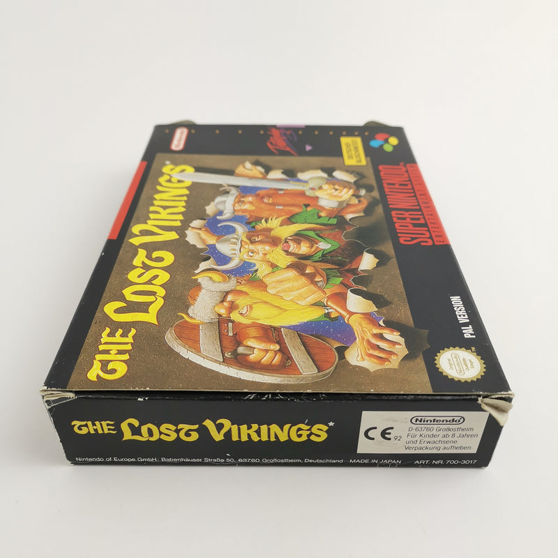 Super Nintendo Spiel : The Lost Vikings in OVP | SNES OVP CIB - PAL NOE / SFRG