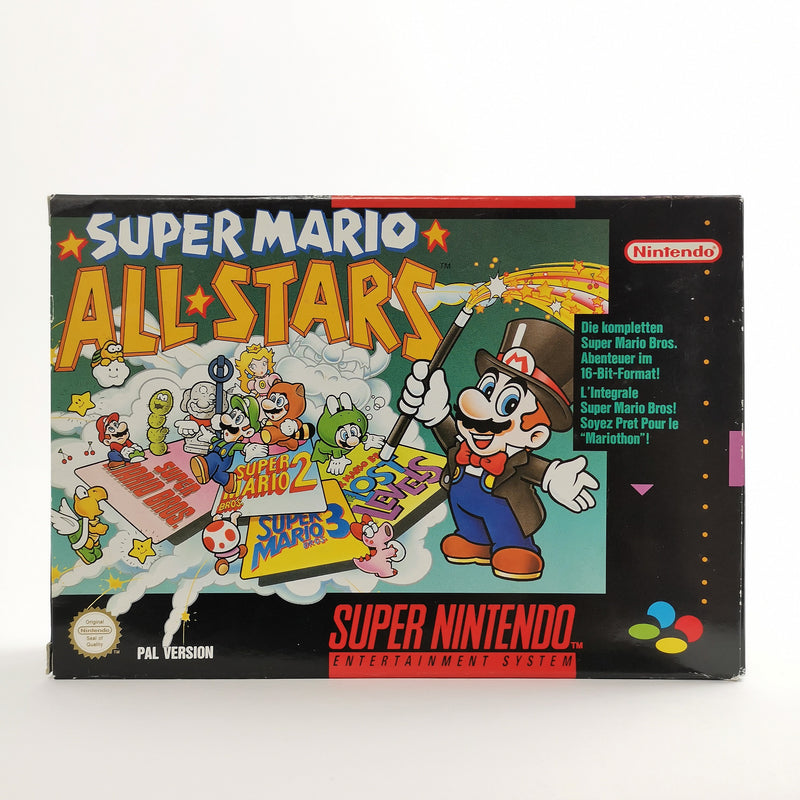Super Nintendo Spiel : Super Mario All-Stars - OVP | SNES CIB - PAL FRG