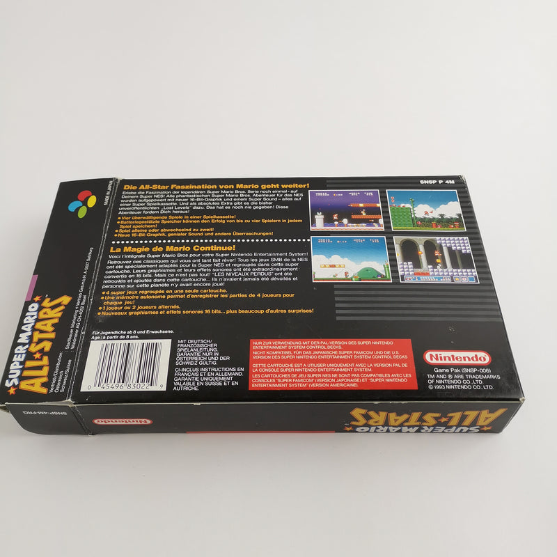 Super Nintendo Spiel : Super Mario All-Stars - OVP | SNES CIB - PAL FRG