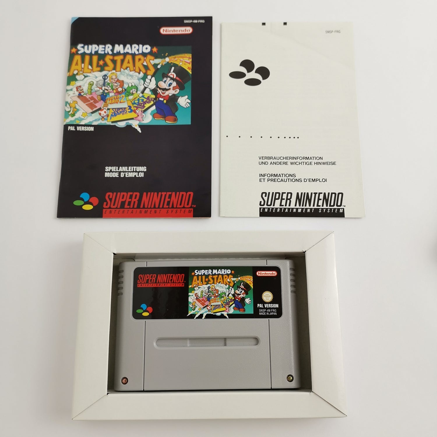 Super Nintendo Spiel : Super Mario All-Stars - OVP | SNES CIB - PAL FRG