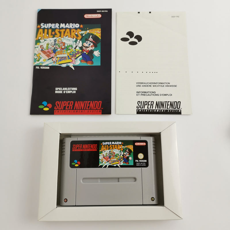 Super Nintendo Spiel : Super Mario All-Stars - OVP | SNES CIB - PAL FRG