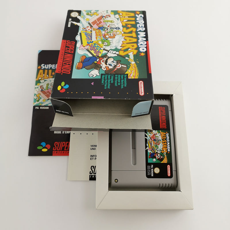 Super Nintendo Spiel : Super Mario All-Stars - OVP | SNES CIB - PAL FRG