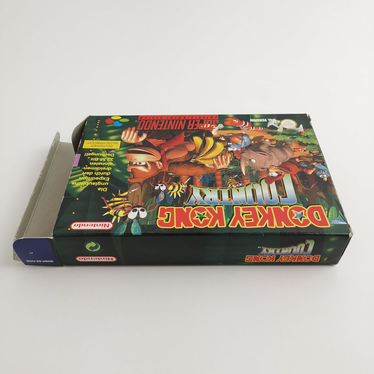 Super Nintendo Spiel : Donkey Kong Country 1 in OVP | SNES CIB - dt. PAL NOE