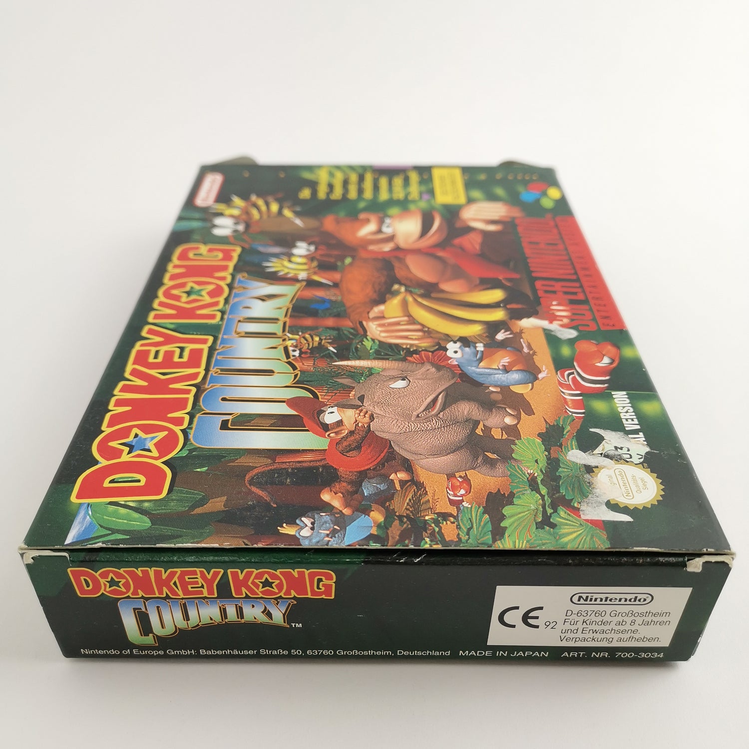 Super Nintendo Spiel : Donkey Kong Country 1 in OVP | SNES CIB - dt. PAL NOE