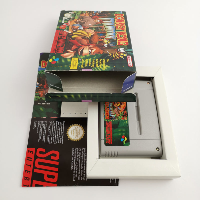 Super Nintendo Spiel : Donkey Kong Country 1 in OVP | SNES CIB - dt. PAL NOE