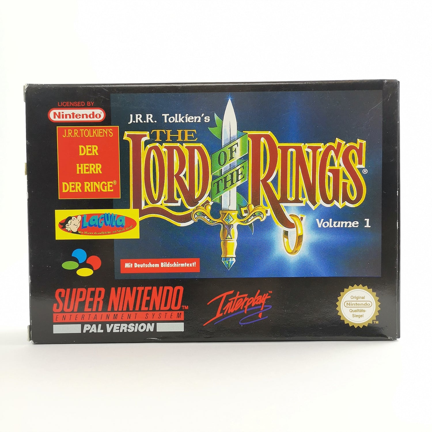 Super Nintendo Spiel : J.R.R. Tolkien´s The Lord of the Rings | SNES OVP PAL