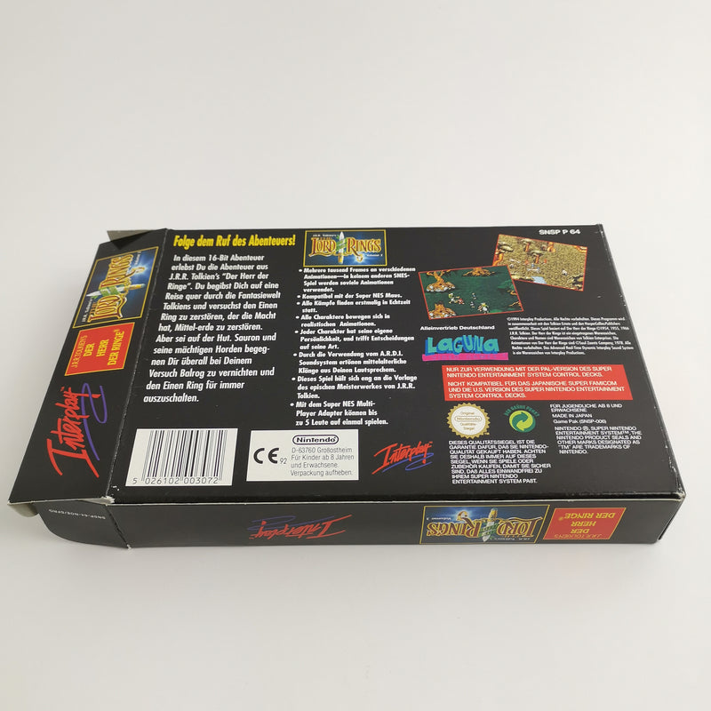 Super Nintendo Spiel : J.R.R. Tolkien´s The Lord of the Rings | SNES OVP PAL