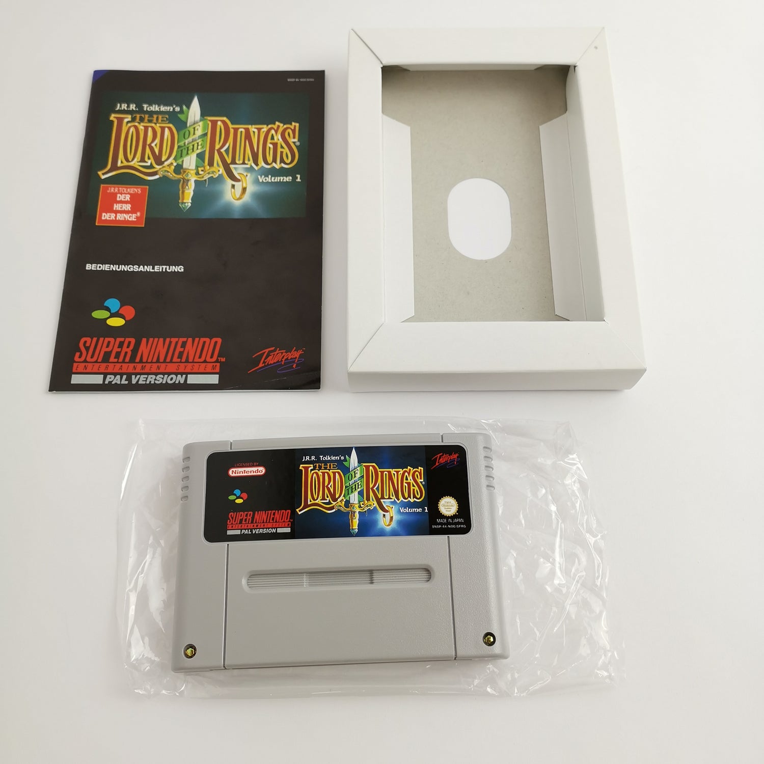 Super Nintendo Spiel : J.R.R. Tolkien´s The Lord of the Rings | SNES OVP PAL
