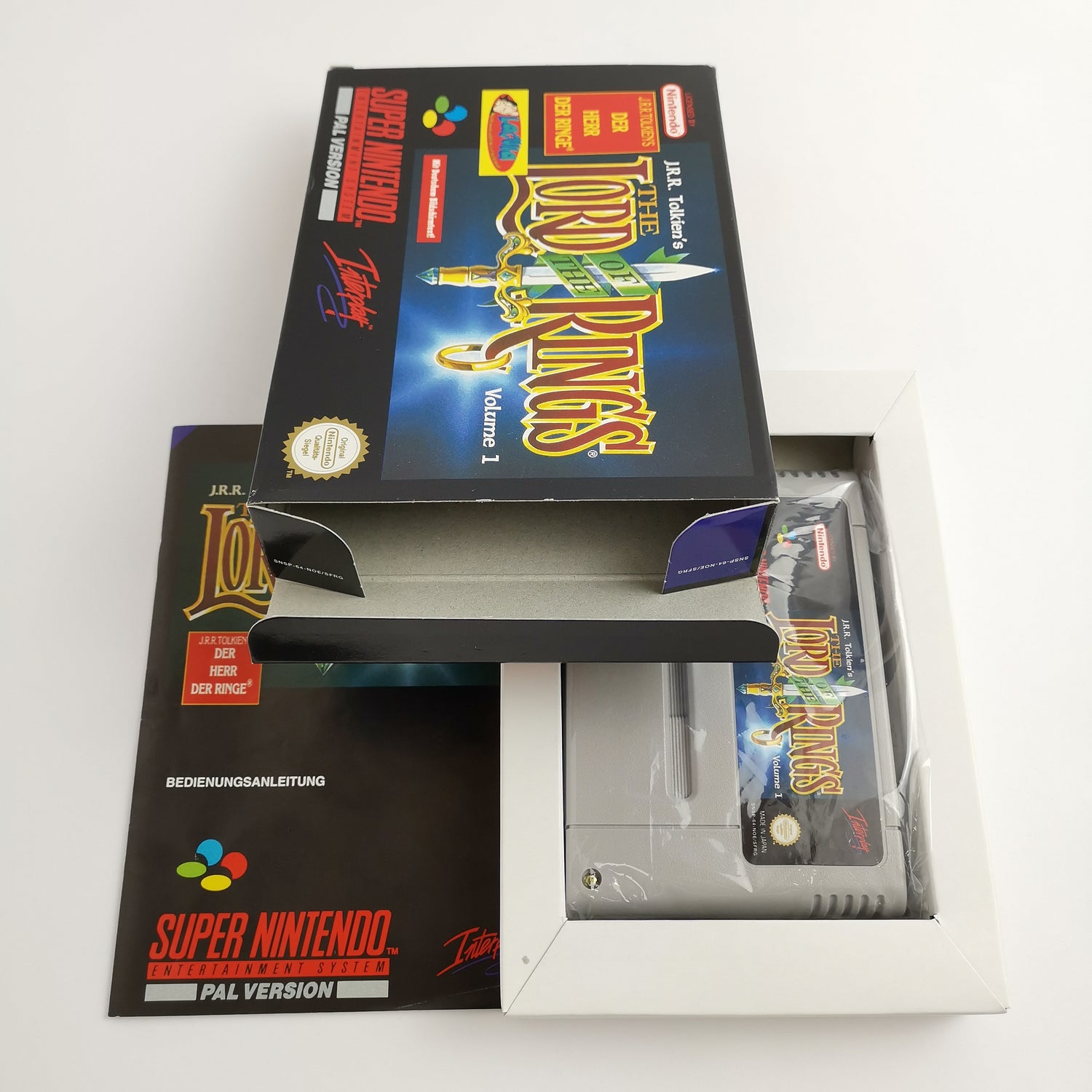Super Nintendo Spiel : J.R.R. Tolkien´s The Lord of the Rings | SNES OVP PAL
